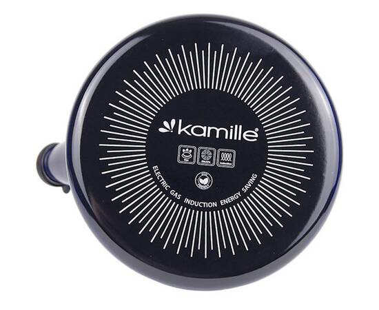 Эмалированный чайник со свистком 2.5 л Kamille (1040D), изображение 3