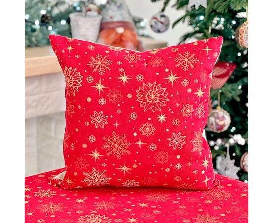 Подушка гобеленова 45х45 LiMaSo (ADHARA-NV1), Колір: червоний, Розмір: 45x45, зображення 3