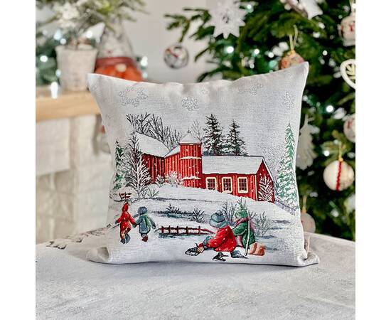 Подушка гобеленова 45x45 LiMaSo (SLED CO3-NV), зображення 2