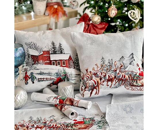 Подушка гобеленова 45x45 LiMaSo (SLED CO3-NV), зображення 4