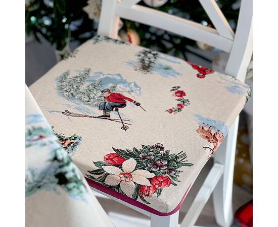 Подушка на стілець 40х40 LiMaSo (EDEN CHAMONIX-PS), Колір: зелений, Розмір: 40x40, зображення 2