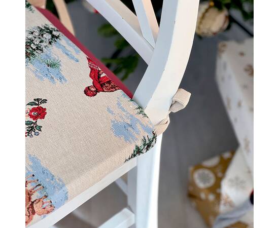 Подушка на стілець 40х40 LiMaSo (EDEN CHAMONIX-PS), Колір: зелений, Розмір: 40x40, зображення 3