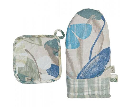 Прихватка 20х20 Блакитні Квіти Прованс (030916), изображение 2