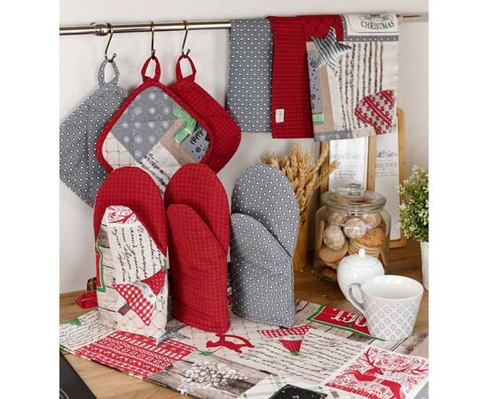 Рукавичка Merry Christmas сіра Прованс (031459), изображение 5