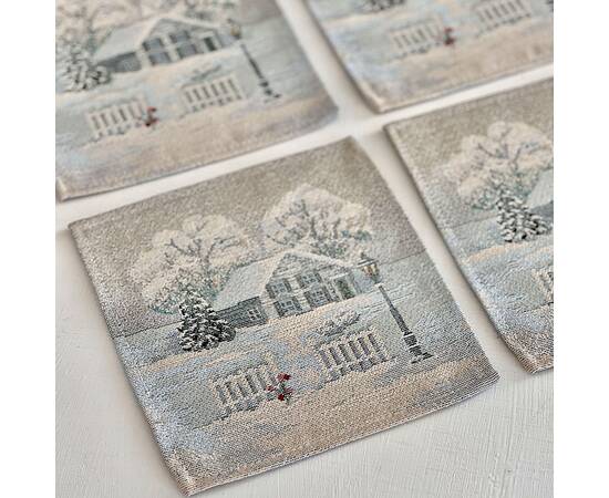 Серветка 17x18 LiMaSo (RUNNER1254-17), Тип: серветки, Основний колір: блакитний, Форма скатертини: прямокутна, Розмір: 17x18, зображення 2