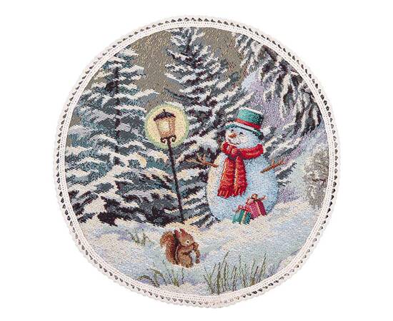 Салфетка с кружевом O20 LiMaSo (ROUND1267M-20D), Тип: салфетки, Цвет: бежевый, Форма скатерти: круглая, Размер: Ø20, изображение 2