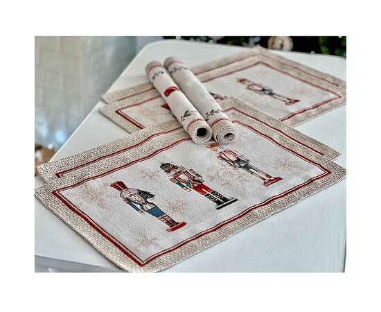 Салфетка 33x53 LiMaSo (CASCANUECES-33), Тип: салфетки, Цвет: красный, Форма скатерти: прямоугольная, Размер: 33x53, изображение 2