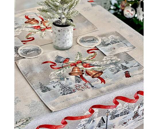 Серветка 37x49 LiMaSo (RUNNER1254-49), Тип: серветки, Основний колір: блакитний, Форма скатертини: прямокутна, Розмір: 37x49, зображення 3