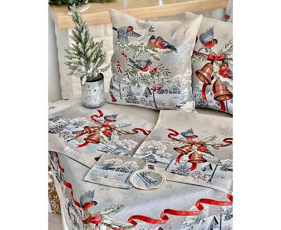 Серветка 37x49 LiMaSo (RUNNER1254-49), Тип: серветки, Основний колір: блакитний, Форма скатертини: прямокутна, Розмір: 37x49, зображення 4