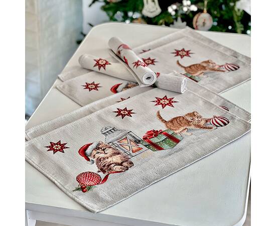 Салфетка 33x53 LiMaSo (SURI-33), Тип: салфетки, Цвет: красный, Форма скатерти: прямоугольная, Размер: 33x53, изображение 2