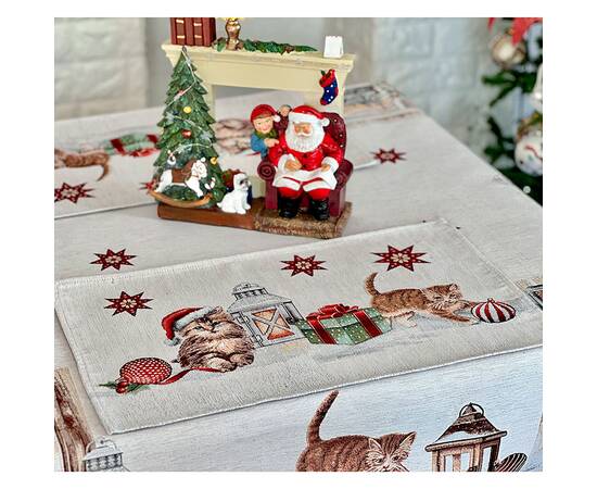 Салфетка 33x53 LiMaSo (SURI-33), Тип: салфетки, Цвет: красный, Форма скатерти: прямоугольная, Размер: 33x53, изображение 3