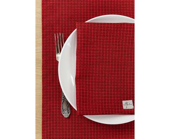 Салфетка 35x45 Merry Christmas красная Прованс (031379), Тип: салфетки, Цвет: красный, Форма скатерти: прямоугольная, Размер: 35x45, изображение 2