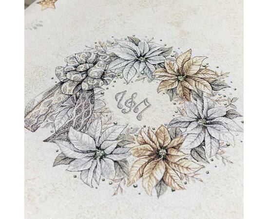 Скатерть 135х350 гобеленовая SILVER STAR Прованс (031277), Тип: скатерти, Цвет: серый, Форма скатерти: прямоугольная, Размер: 135x350, изображение 5