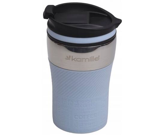 Термокухоль 260 мл з TPR-вставкою Kamille (2154), зображення 2