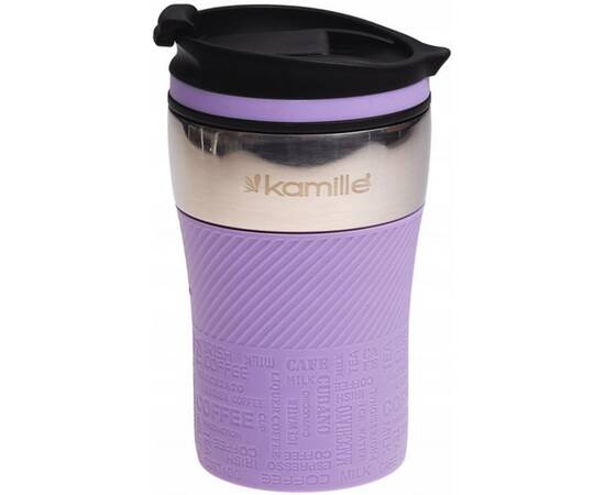 Термокухоль 260 мл з TPR-вставкою Kamille (2154), зображення 3