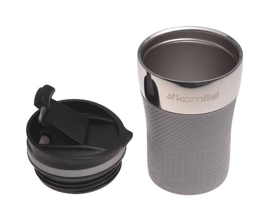 Термокухоль 260 мл з TPR-вставкою Kamille (2154), зображення 4