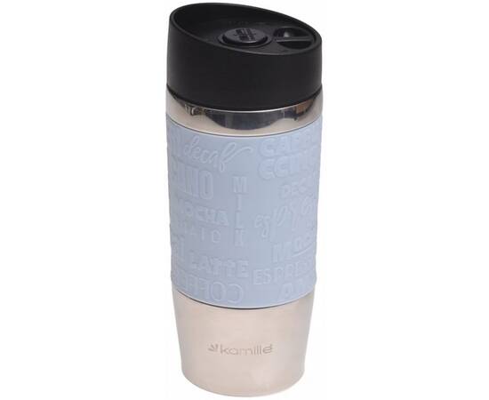 Термокухоль 280 мл з TPR-вставкою Kamille (2152), зображення 4