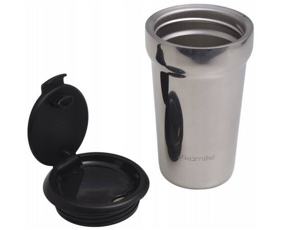 Термокухоль 320 мл (сталь) Kamille (2158), зображення 2