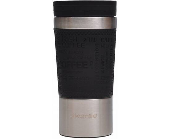 Термокухоль 380 мл з TPR-вставкою Kamille (2156), зображення 4