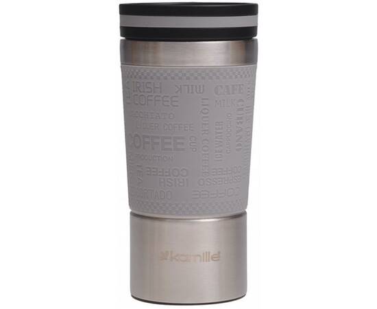 Термокухоль 380 мл з TPR-вставкою Kamille (2156), зображення 2