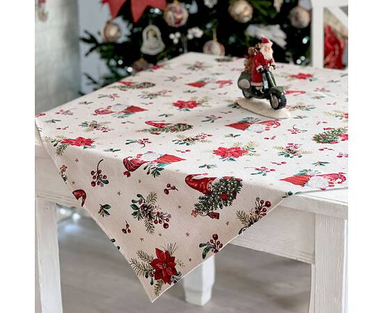 Скатерть 97х100 LiMaSo (EDEN1268B-100), Тип: скатерти, Цвет: красный, Форма скатерти: квадратная, Размер: 97x100, изображение 2