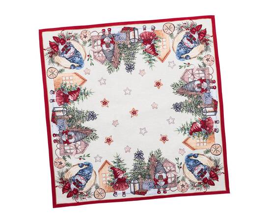 Скатерть 97х100 LiMaSo (FEDERICA-100), Тип: скатерти, Цвет: красный, Форма скатерти: квадратная, Размер: 97x100, изображение 2