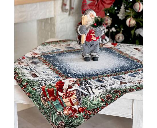 Скатерть 97х100 LiMaSo (WINDOW-100), Тип: скатерти, Цвет: синий, Форма скатерти: квадратная, Размер: 97x100, изображение 2