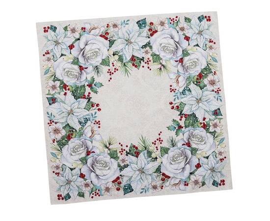 Скатерть 97х100 LiMaSo (OTILIA-100), Тип: скатерти, Цвет: зеленый, Форма скатерти: квадратная, Размер: 97x100, изображение 3