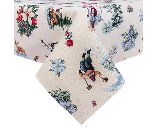 Скатерть 137x220 LiMaSo (EDEN CHAMONIX-220), Тип: скатерти, Цвет: зеленый, Форма скатерти: прямоугольная, Размер: 137x220, изображение 2