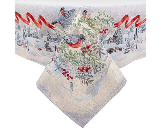 Скатертина 137х180 LiMaSo (RUNNER1254-180), Тип: скатертини, Основний колір: блакитний, Форма скатертини: прямокутна, Розмір: 137x180, зображення 2