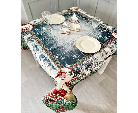 Скатерть 137х180 LiMaSo (WINDOW-180), Тип: скатерти, Цвет: синий, Форма скатерти: прямоугольная, Размер: 137x180, изображение 4