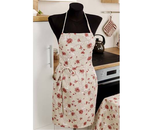 Фартух Квіти бордо Господиня Прованс (031648), зображення 2