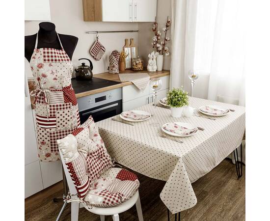 Фартух Печворк бордо Господиня Прованс (031638), зображення 3