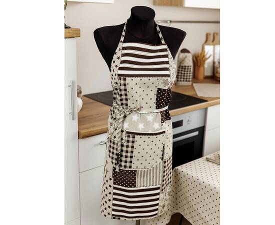 Фартух Печворк коричневий Господиня Прованс (031640), зображення 2