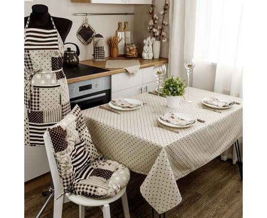 Фартух Печворк коричневий Господиня Прованс (031640), зображення 3