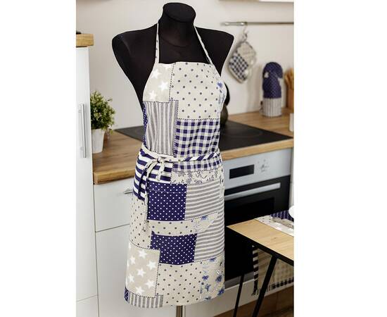 Фартух Печворк синій Господиня Прованс (031634), зображення 2