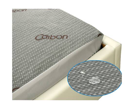 Наматрацник водонепроникний з висотою 140х200 Carbon Руно (844СВ_Carbon), Розмір: 140x200, Спосіб кріплення: гумка по периметру, зображення 2