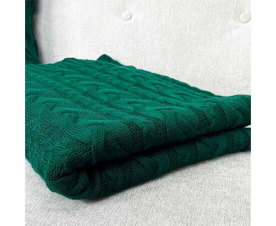 Плед 130х170 Hit Kosa-01 зеленый Прованс (030171), Цвет: зеленый, Размер: 130x170, изображение 3