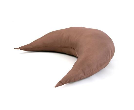 Подушка фігурна Місяць шоколадний Руно (312.52_Міcяць_Шоколадний), Колір: шоколадний, Розмір: 30x45, зображення 2