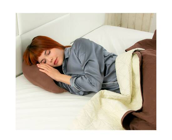 Подушка фігурна Місяць шоколадний Руно (312.52_Міcяць_Шоколадний), Колір: шоколадний, Розмір: 30x45, зображення 5