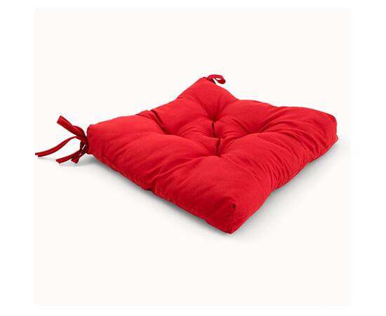 Подушка на табурет 38х38 Руно (337.52_Бордовий), Колір: бордовий, Розмір: 38x38, зображення 2