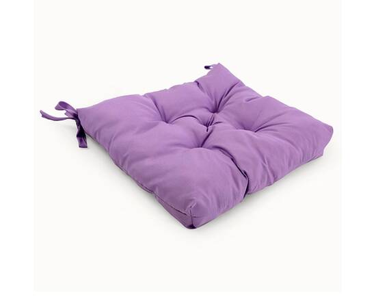 Подушка на стілець 337.52_Бузковий Руно (337.52_Бузковий), Колір: бузковий, Розмір: 38x38, зображення 2