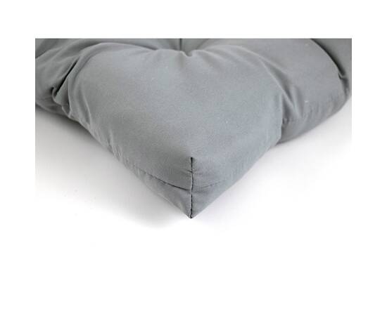 Подушка на стілець 337.52_Сірий Руно (337.52_Сірий), Колір: сірий, Розмір: 38x38, зображення 3