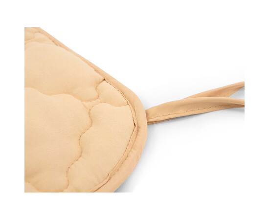 Чохол на стілець з мікрофібри Руно (338.52_бежевий), Колір: бежевий, Розмір: 38x38, зображення 4