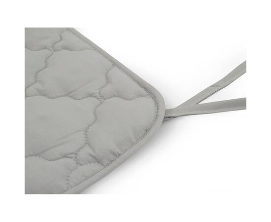 Чохол на стілець із мікрофібри Руно (338.52_сірий), Колір: сірий, Розмір: 38x38, зображення 2