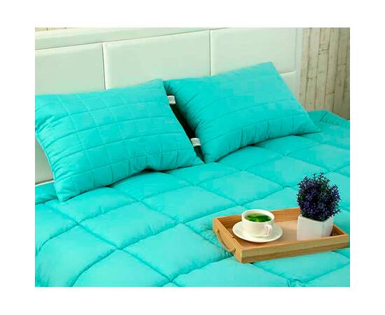 Подушка 50х70 силиконовая стеганая Mint Руно (310.52_Mint), изображение 4