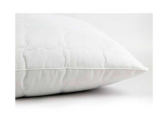 Подушка 50х70 силіконова стьобана на блискавці Warm Silver Руно (310.52_Warm Silver), зображення 2