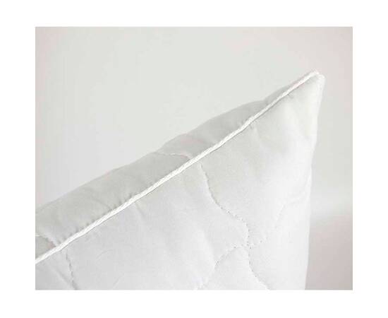 Подушка 50х70 силіконова стьобана на блискавці Warm Silver Руно (310.52_Warm Silver), зображення 3