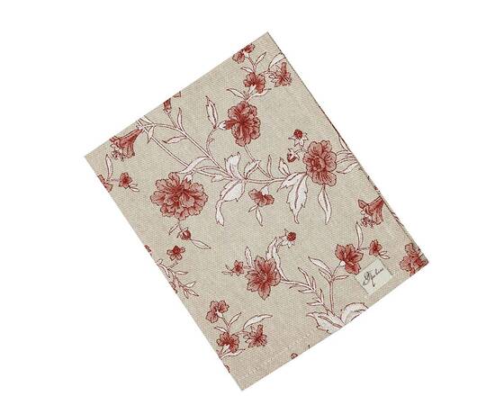 Салфетка 35х45 Цветы бордо Господиня Прованс (031518), Тип: салфетки, Цвет: бордовый, Форма скатерти: прямоугольная, Размер: 35x45, изображение 2