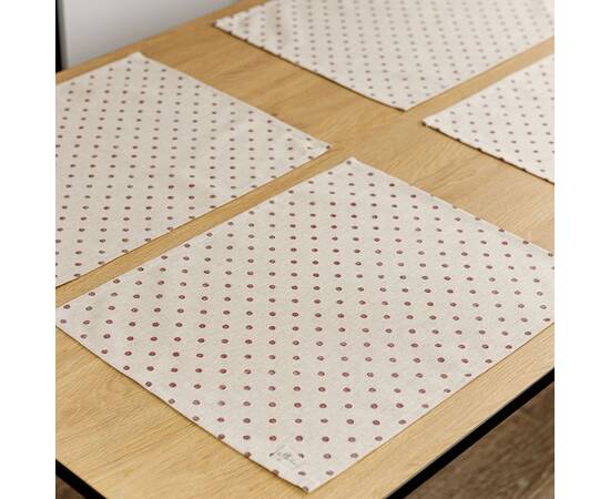 Салфетка 35х45 Горох бордо Господиня Прованс (031528), Тип: салфетки, Цвет: бордовый, Форма скатерти: прямоугольная, Размер: 35x45, изображение 3